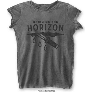 Bring Me The Horizon - Wound Dames T-shirt - XS - Grijs