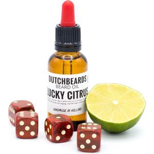 Dutchbeards Baardolie Lucky Citrus 30 ml