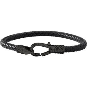 Police Herren-Armband NILAND Edelstahl One Size Zwart 32011932