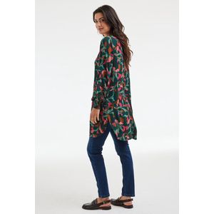 DIDI Dames Tunic Sunny Brown Hunter print maat 48