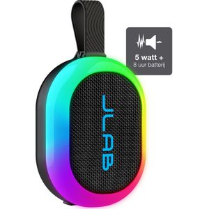 JLAB - POP Party Speaker - Draadloze Speaker - Zwart - 8 uur Batterijduur - IPX6 Waterdicht