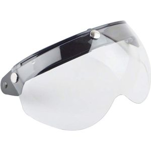 Retro Motorhelm Vizier 3 Snap Winddicht Universeel - Half Gezicht Helmen Vizier