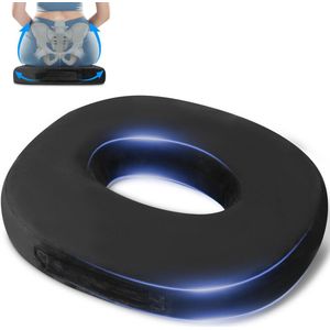 Ergonomisch Zitkussen - Pijnverlichting - 1 stuk - Traagschuim - 38x30x7 cm