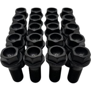 Dragonslock Bouten - Bouten Set BMW 8 Series 2018> - Verzinkt - 20 st.- M14x1,25 - Draadlengte 28mm - Hex 17