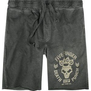 Five Finger Death Punch Logo Heren Shorts - grijs - S