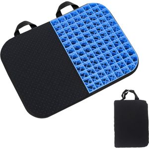 Ibenzoa® Draagbaar Gelkussen - Flexibel Ondersteuning voor Prolonged Zitten
