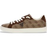 Guess - Todi - Leren Sneakers - Bruin - Casual