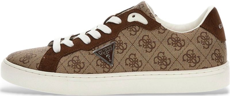 Guess - Todi - Leren Sneakers - Bruin - Casual