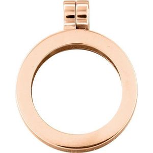 MY iMenso Medallion 24 mm invisible hinge (925/rosegold-plated)