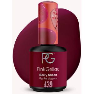 Pink Gellac - 439 Berry Sheen - Gellak - Roze - 15ml
