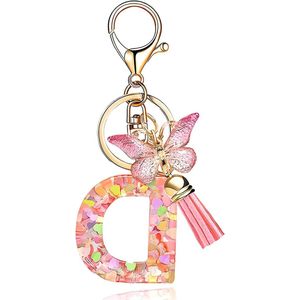 Verjaardagcadeaus voor zus - Gepersonaliseerde Schattige Sleutelhanger