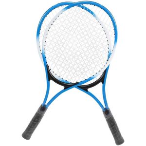 Tennisracket voor kinderen - 21.26x8.66inch - beginners - blauw zwart .
