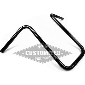 1 inch (25,4mm) Stuur Narrow Ape 44cm Zwart voor Harley-Davidson