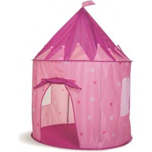 BS Toys Prinsessentent - Speeltent Meisjes - Kinderspeelgoed vanaf 3 Jaar - 135 cm Hoog - Roze