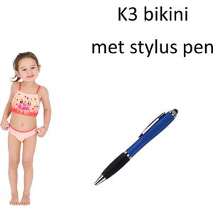 K3 Bikini - Lemons girls. Maat 110/116 cm - 5/6 jaar met Stylus Pen.