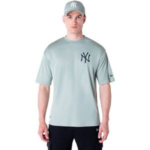 New Era - League Essentials - T-shirt - Groen - Korte Mouwen