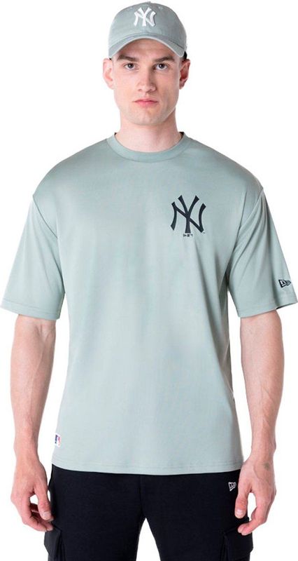 New Era - League Essentials - T-shirt - Groen - Korte Mouwen