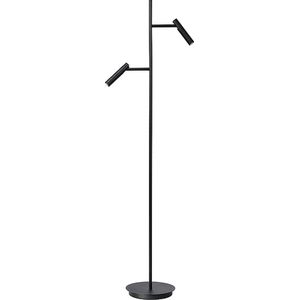 Atmooz - Vloerlamp Savage - Staande Lamp - Stalamp - Woonkamer - Zwart - Hoogte 152cm - Metaal