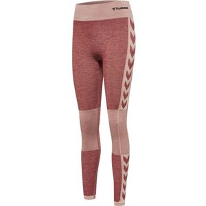 Hummel - hmlCLEA SEAMLESS MID WAIST TIGHTS - Leggings - Rekbare Stof - Middelhoge Taille