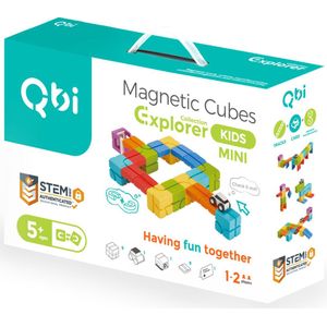 QBI Bouwblokken Magnetische Explorer Collection Kids Mini 21 Delig