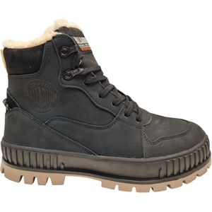 Palladium Pallashouck Warm Black Heren Veterschoenen - Zwart - 41