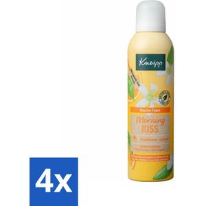 Kneipp - Douche schuim - Morning Kiss - Oranjebloesem - 200 ml - Voordeelverpakking - 4 stuks