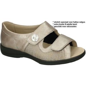 Solidus -Dames - brons - sandalen - maat 37.5