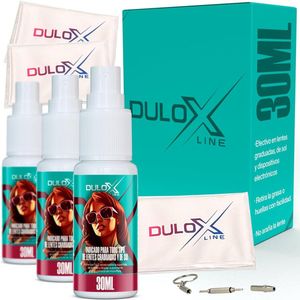 Set van 3 brillenreinigerspray 30 ml met microvezeldoekjes en schroevendraaier