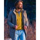 NZA - Grijze jas met hoodie