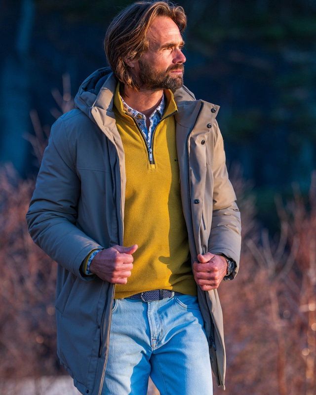 NZA - Grijze jas met hoodie