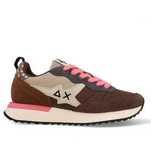 Sun68 - Stargirl - Sneakers - Bruin - Streetwear - Vrouwen