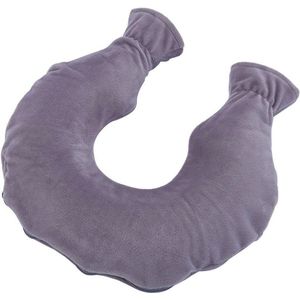 Warmwaterkruik met fleece bekleding - Verlichting van nek-, rug- en schouderpijn