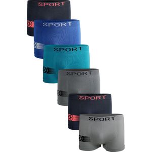 Jongens ondergoed - Microfiber jongens onderbroeken - VOORDELIGE 6 PACK Onderbroek - Boxershort maat SJ60 164/170