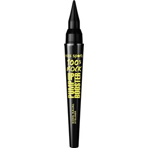 Miss Sporty - Pump up Booster 100% Rebel Xtra Black Eyeliner - Extra Black - Zwart