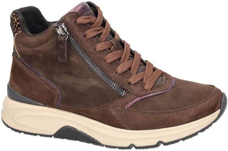 Rollingsoft -Dames - bruin donker - bottines - maat 36