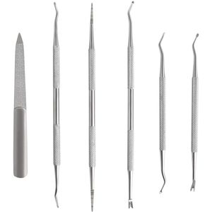 Hoeklifter - Voetverzorgingsset - Professionele Manicure-Pedicure - Roestvrij Staal - 1 stuk
