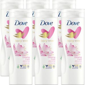 Dove Bodylotion – Glowing Ritual Lotusbloem - 6x400 ml - Nourishing Lotusbloem