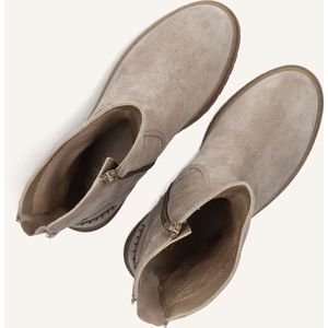 Gabor - 783.1 - Enkellaarsjes - Beige - Ronde Neus - Platte Zool