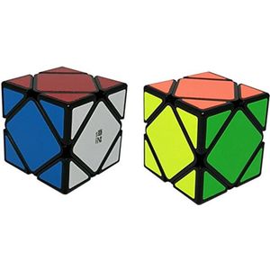 2 keer kubus breinbreker 5 x 5 cm. 6 zijden. 2 stuks