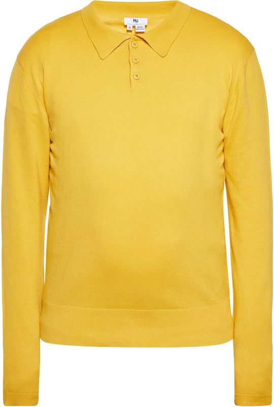 MO - Trui - Curry - Knitwear - Lange Mouw