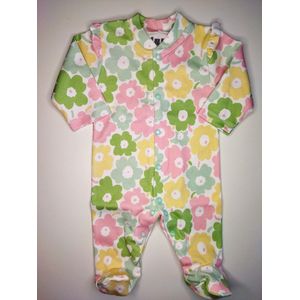 Nini - Boxpakje/Slaappakje/Pyjama Fleur - Maat 68 - 4 t/m 6 maanden