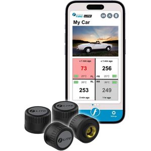 FOBO - Tire LITE - Bandenspanningsmeter - Real-time Bewaking tot 8 bar