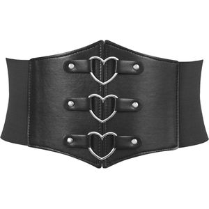 Dames Korset Ceintuur - Breed Elastisch Waspy Ceintuur voor Halloween Kostuums