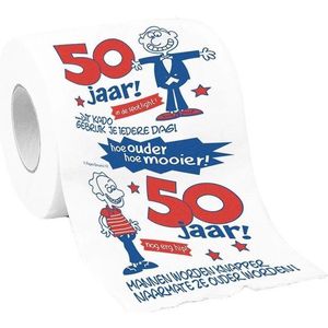 Toiletpapier 50 jaar man
