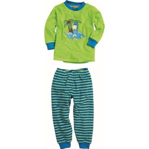 Playshoes Kinder Schlafanzug Frottee Dino Grün-140