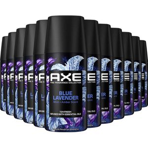 AXE - Fine Fragrance Collection - Premium Deodorant Bodyspray - Blue Lavender - 12 x 35 ml - Voordeelverpakking