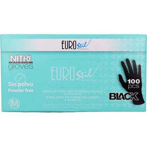 Disposable Gloves Eurostil Guantes Nitrilo 100 Units
