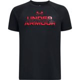 Under Armour - Tech Split Wordmark - T-shirt - Korte Mouwen