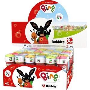 Bellenblaas - 3x - Konijn Bing - 50 ml - voor kinderen - uitdeel cadeau/kinderfeestje