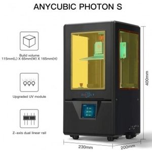 Anycubic 3D Photon-S - nieuwe SLA/DLP UV resin 3D-Printer
